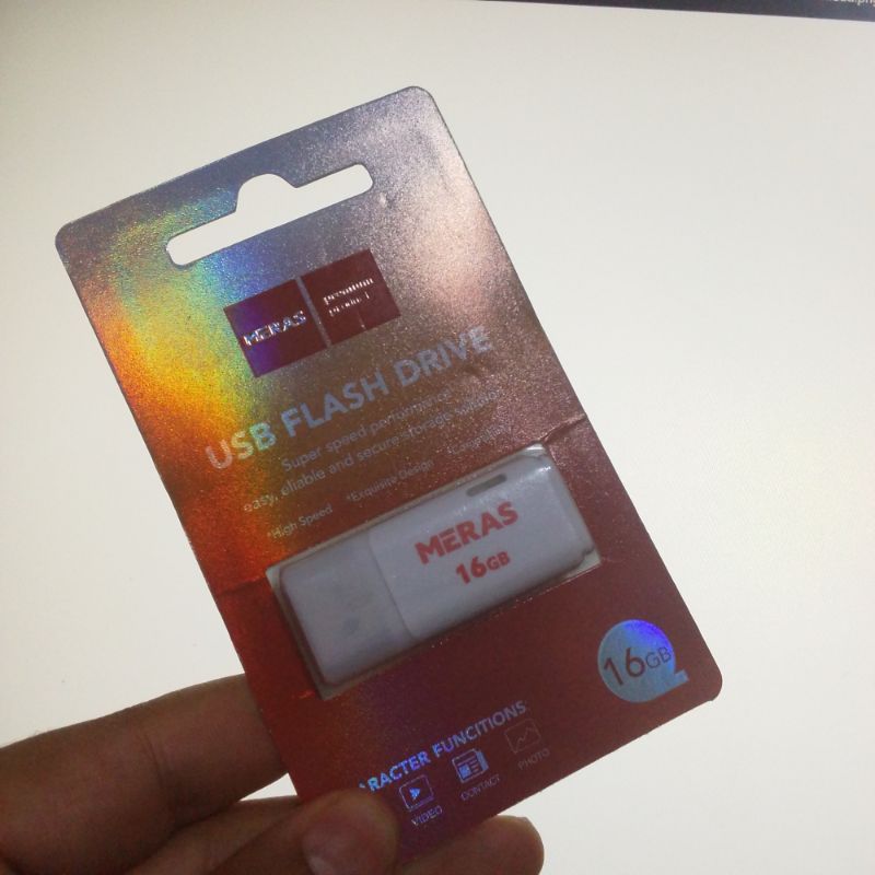 فلاش ديسك MERAS 16GB أبيض