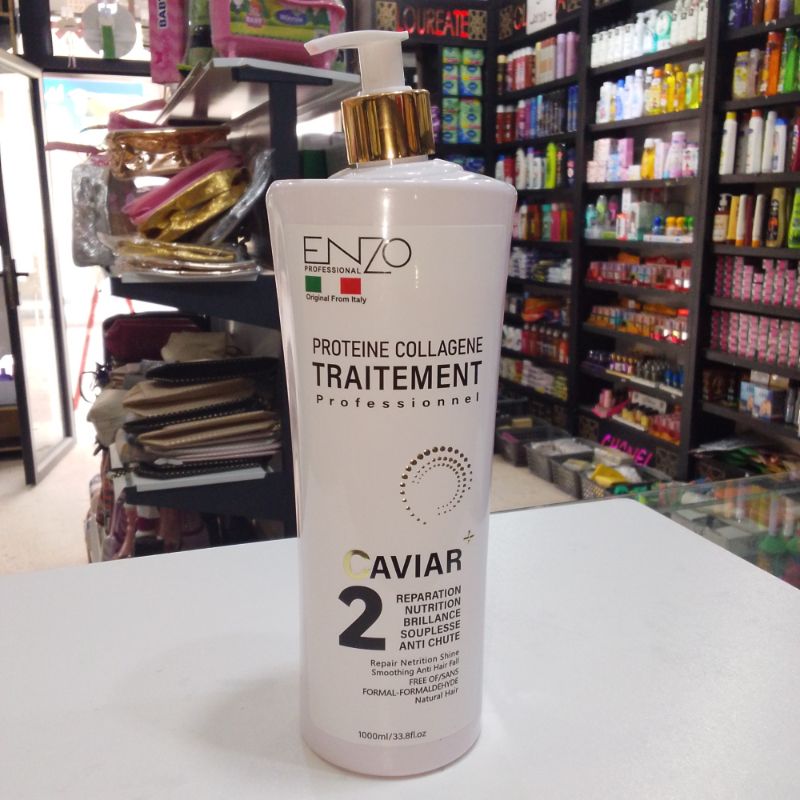 شامبو إنزو بروتين وكولاجين وكافيار 2 (1000ml)