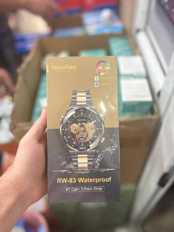 ساعة ذكية HainoTeko RW-83 مقاومة للماء