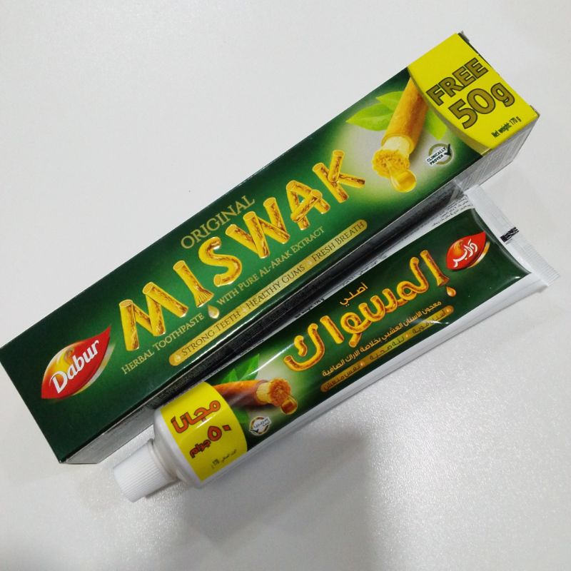 معجون اسنان مسواك دابر+50