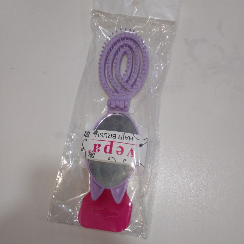 مجموعة فرشاة شعر ومراة Vepa