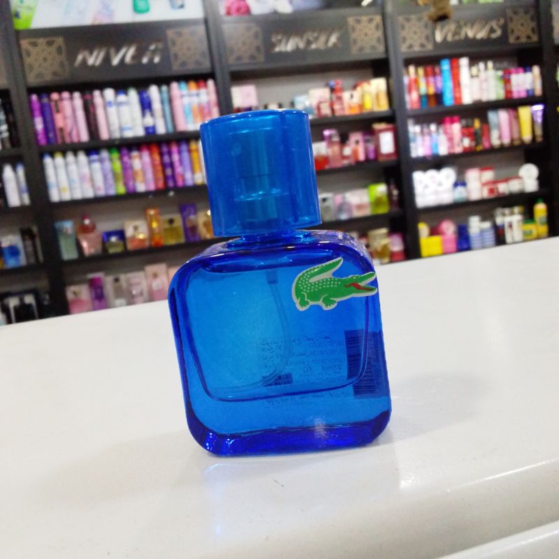 عطر صغير لاكوست زجاج ازرق 25 مل