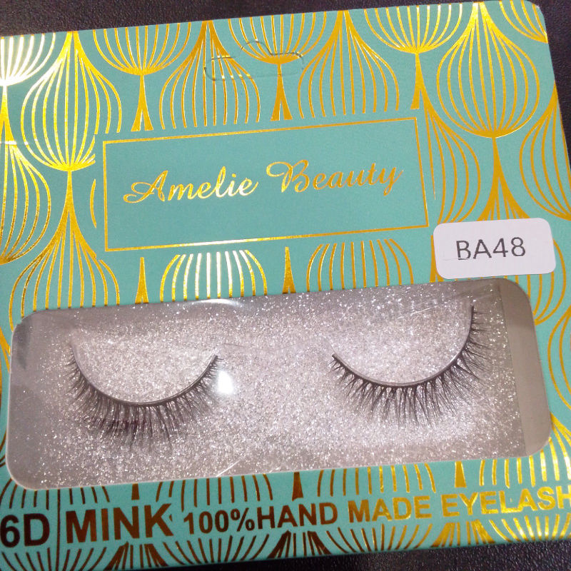 اشفار رموش صناعية Amelie Beauty 6D Mink BA48