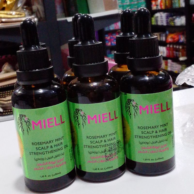 زيت اكليل الجبل والنعناع لتقوية وتكثيف الشعر مييل 50 مل (50ml)