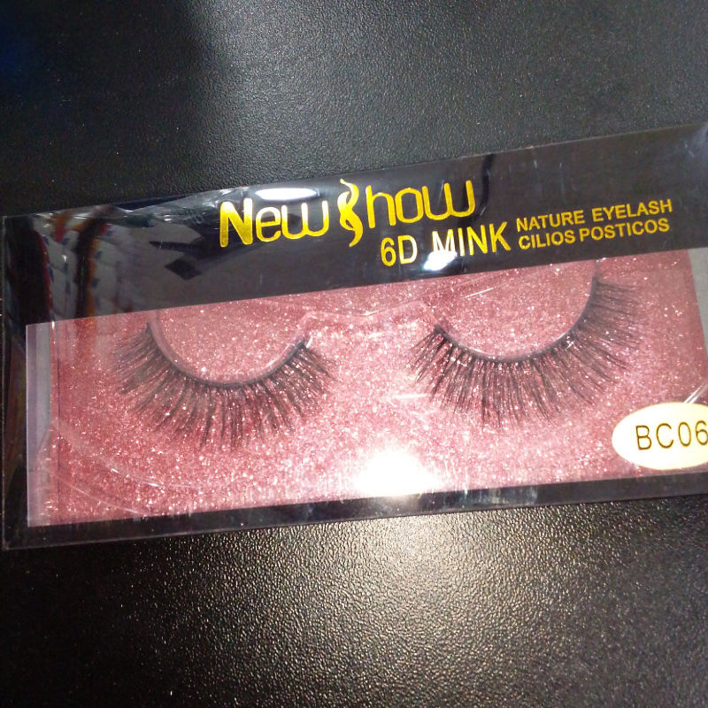 اشفار رموش اصطناعية New Show 6D Mink Nature Eyelash BC06